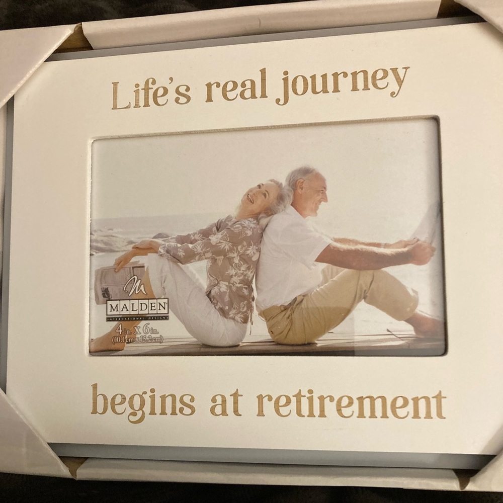 NIB Retirement photo frame